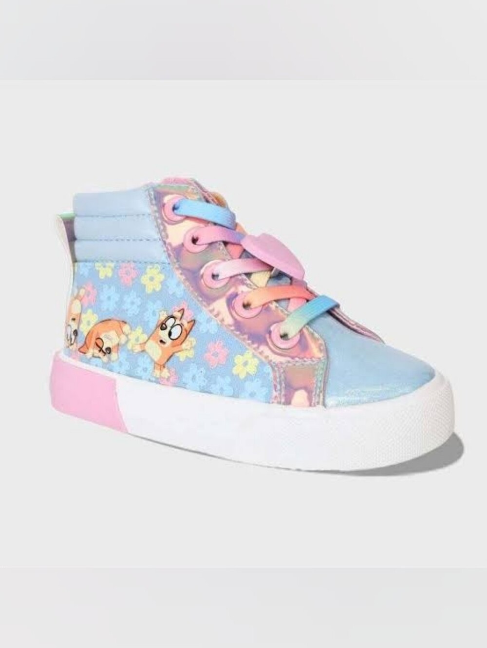 Girls Bluey High-Top Sneakers